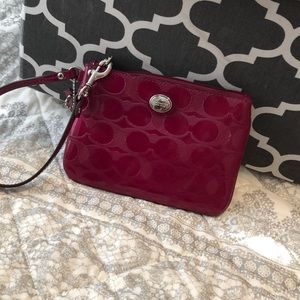 Coach wristlet